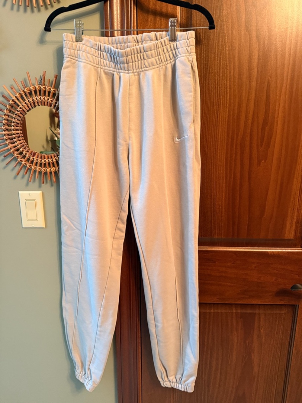 Nike Cream/Light Beige Jogger Sweatpants